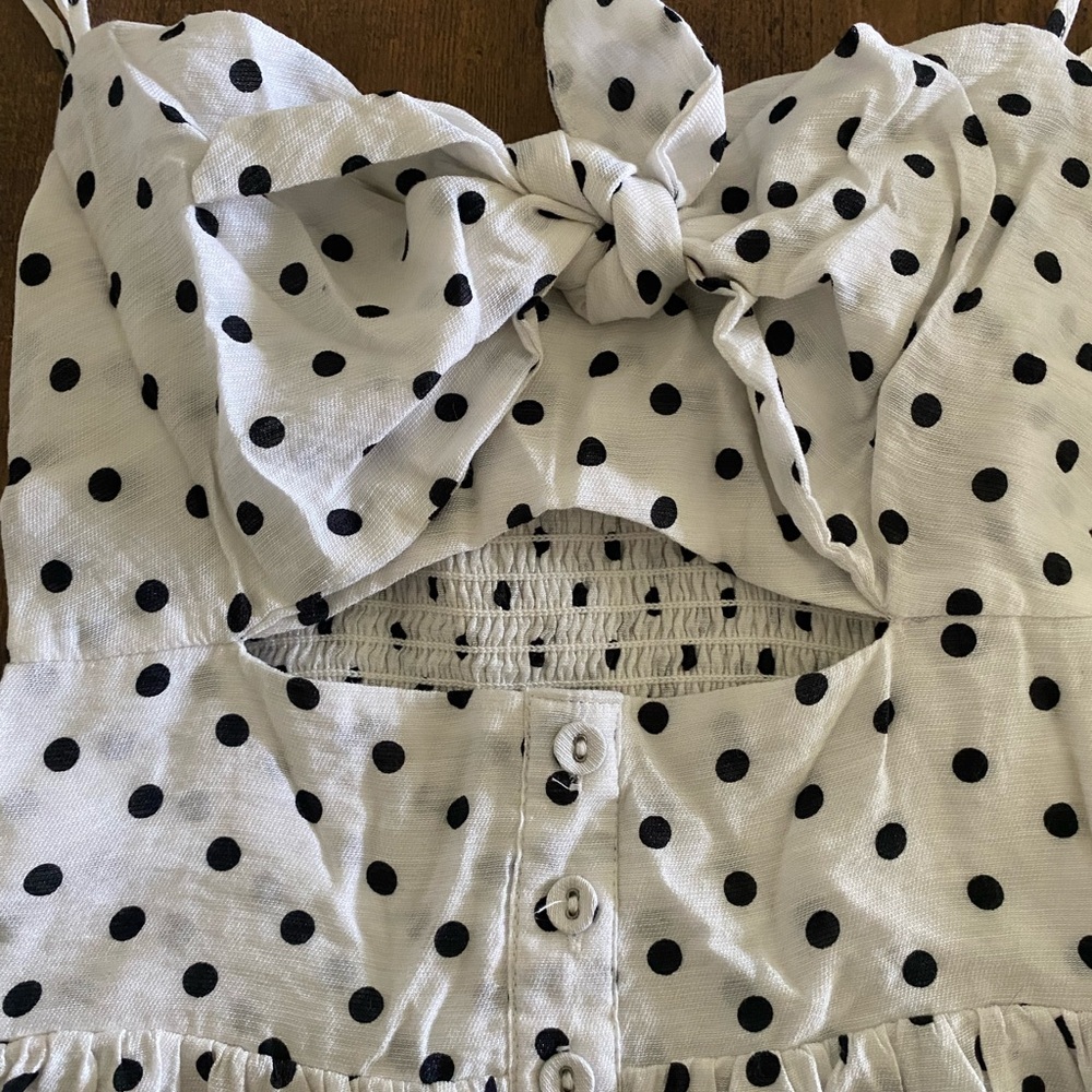 Midi Polka Dot Dress - Picture 4 of 4
